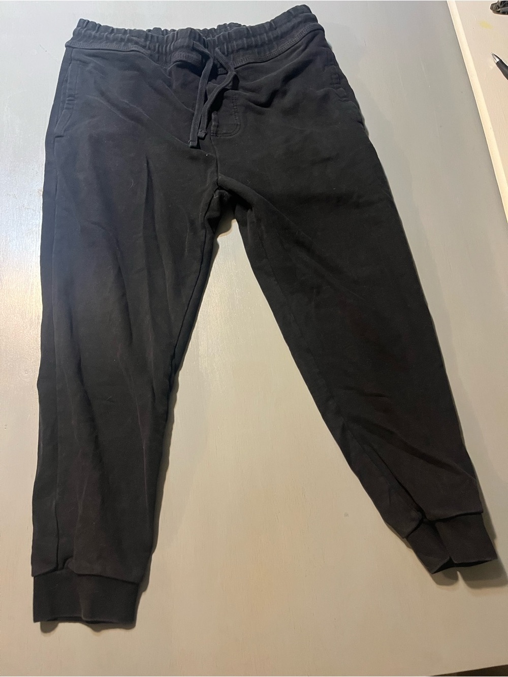 American Eagle Outfitters Men's AEUSA Graphic Joggers - Black - Size Small